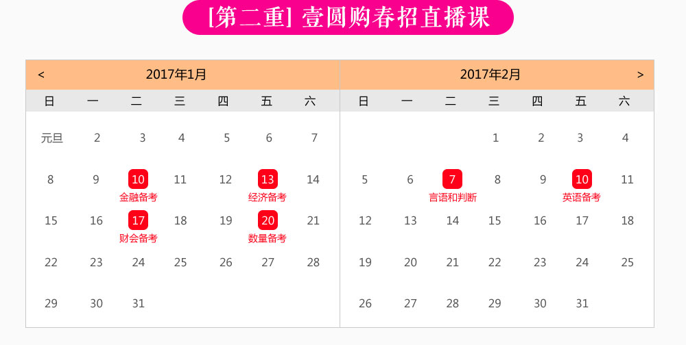 银行春季招聘课程